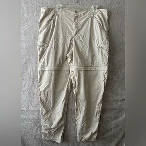 Columbia Omni Shade Convertible  XL Pants Performance Hiking Fishing Style